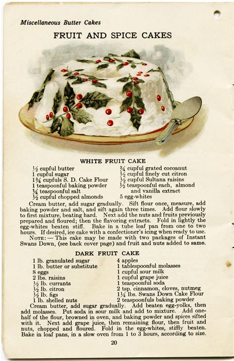 21 Old Fashioned Christmas Fruitcake Recipes