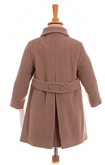 Boys Traditional Winter Coat Available In Camel And Navy Blue