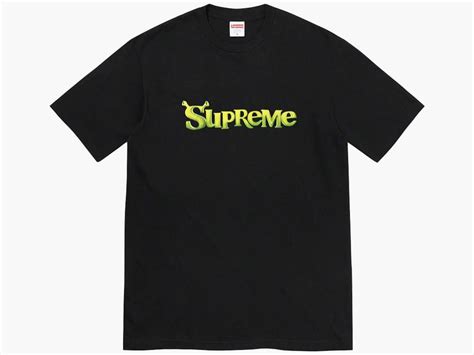 Supreme Shrek Tee Black Hype Clothinga