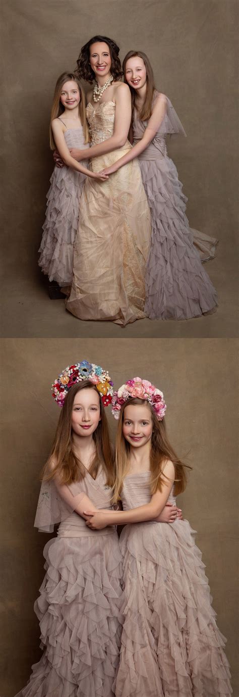 Mother And Daughter Glamour Portraits By Lenka Jones Studio Portraits