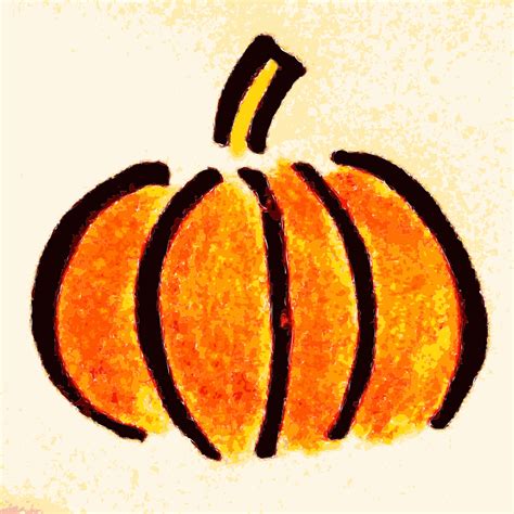 Cute Pumpkin Drawing At Explore Collection Of Cute