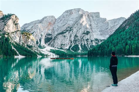 A Place To Visit Lago Di Braies In Italy
