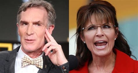 Sarah Palin Takes Aim At Bill Nye Over Climate Change