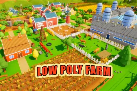 Low Poly 3d Farm 3d 风景 Unity Asset Store