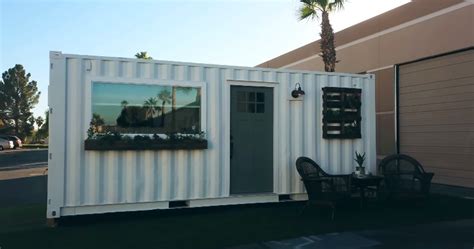 Minimalist 20ft Shipping Container Tiny House For 39k