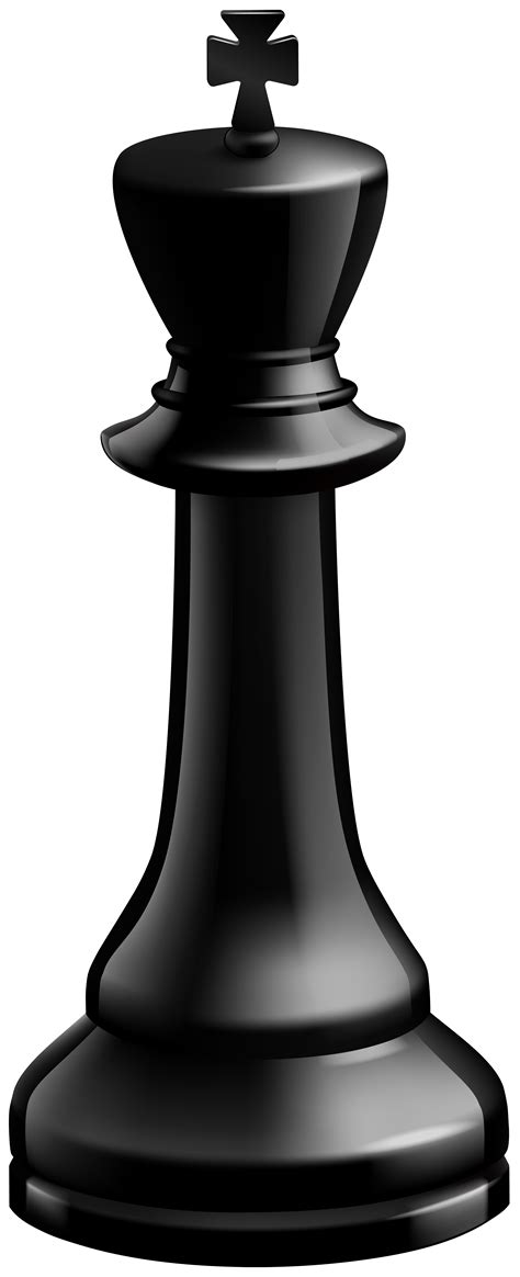 King Black Chess Piece Png Clip Art King Chess Piece Chess King