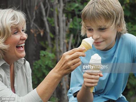 Grandma Ice Cream Photos And Premium High Res Pictures Getty Images