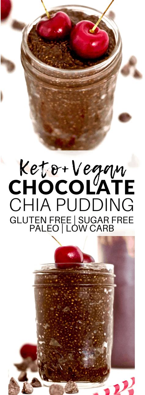 This Simple Vegan Chocolate Chia Pudding Is The Perfect Breakfast Or