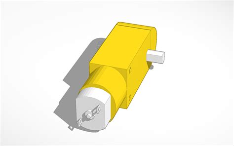 3d Design Gear Motor Tinkercad