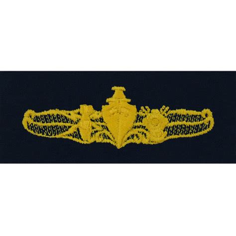 Navy Special Operations Warfare Embroidered Breast Insignia Usamm