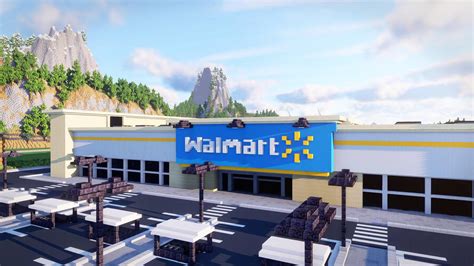 Walmart In Minecraft Rminecraftbuilds