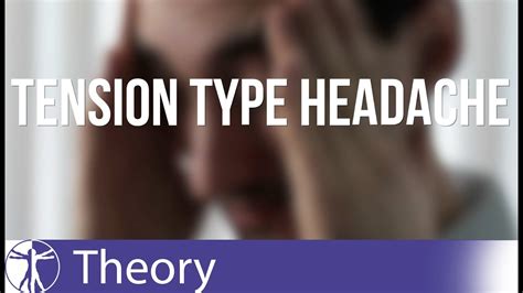 Tension Type Headache Youtube