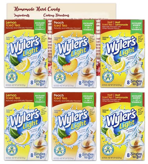 Buy Wylers Light Singles To Go Sugar Free Drink Mix Variety Pack 2