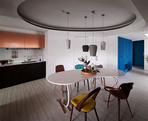Colorful Home In Taipei By Waterfrom Studio Interiorzine