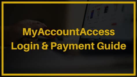 Myaccountaccess Log In To Official My Access Account Portal Cash Bytes