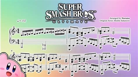Super Smash Ultimate Theme Song Lifelight Piano Package