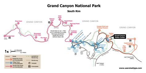 Grand Canyon South Rim Tipps Zu Sehenswürdigkeiten Hotels And Camping