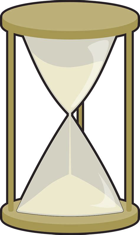 Hourglass Clipart Simple Picture Hourglass Cartoon Transparent Png