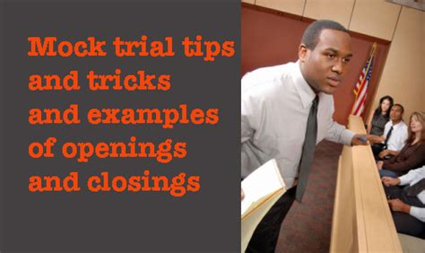 How To Write Mock Trial Opening And Closing Statements How To Write A Prosecution Closing