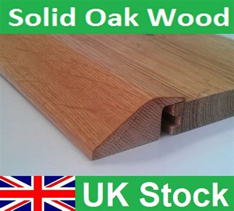 800mm08m Solid Oak Ramp Threshold Door Bar Tiles To Wood Wood To