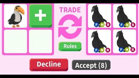 What Would People Trade For A Toucan In Adopt Me Roblox Youtube