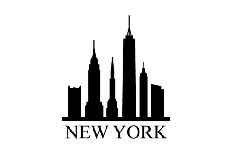 New York Skyline Graphic By Marcolivolsi2014 · Creative Fabrica