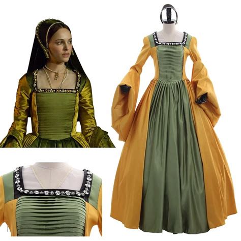 Cosplaydiy The Other Boleyn Girl Mary Boleyn Cosplay Costume Dress