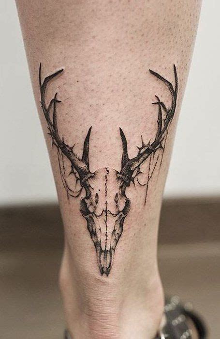 7 Deer Skull Tattoos Ideas In 2021 Deer Skull Tattoos Tattoos