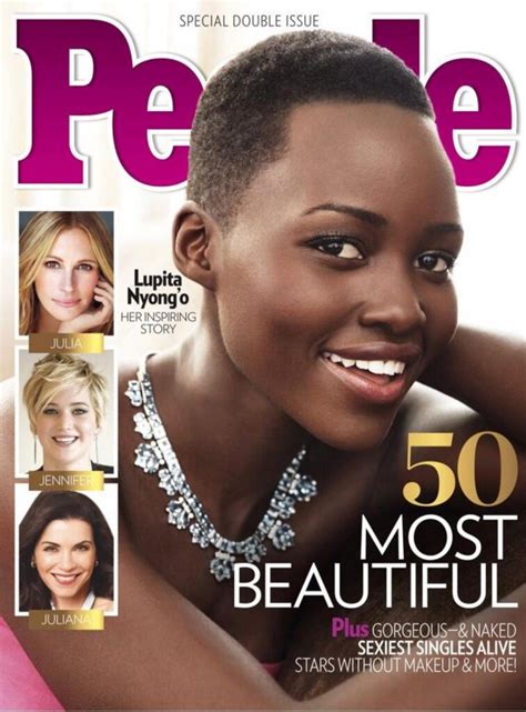 Lupita Nyongo People Magazines Most Beautiful Person Of 2014