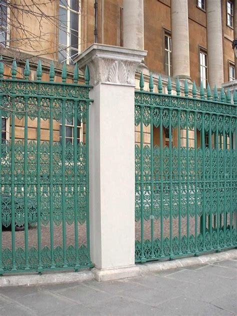 Apart from keeping out unwanted entries, they also offer. Paint Colors for Iron Gates and Fences | Iron gates, Iron ...
