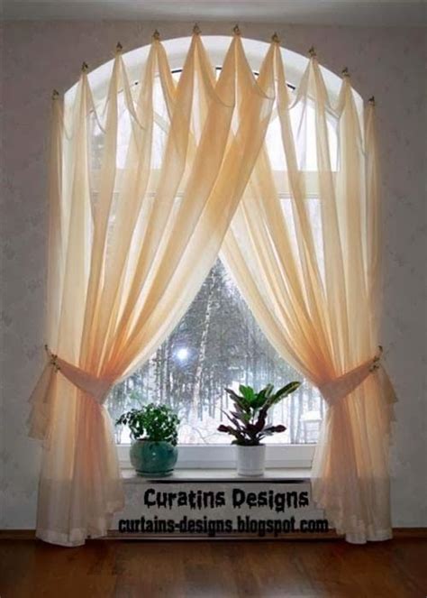 Our windows treatment ideas can be a perfect complement in every room in your house and to every style you love. arched window drapery ideas | arched windows curtains on ...