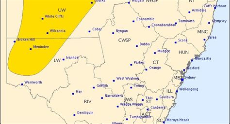 Nsw Severe Thunderstorm Warning Extreme Storms