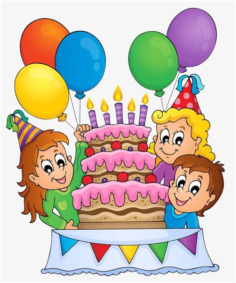 Birthday Celebration Birthday Cartoon Happy Birthday Kids Birthday