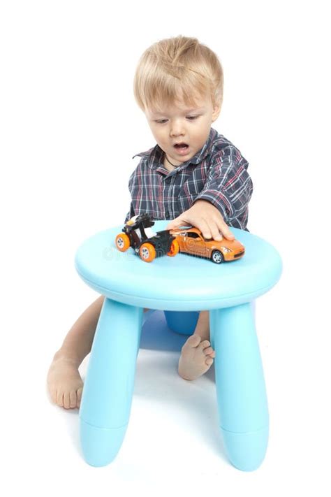 Little Boy Playing Toys Stock Image Image Of People 10538045