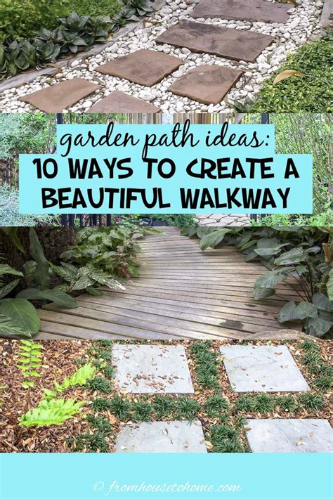 Garden Path Ideas 10 Ways To Create A Beautiful Walkway