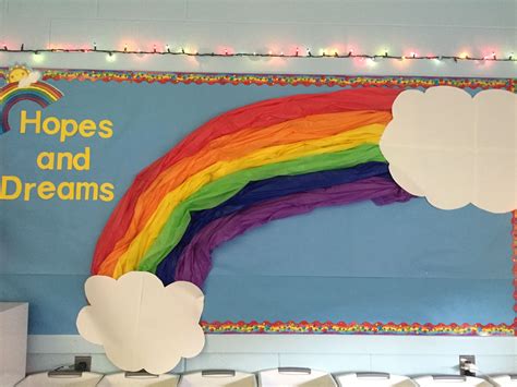 hopes and dreams bulletin board 2nd grade class bullentin boards