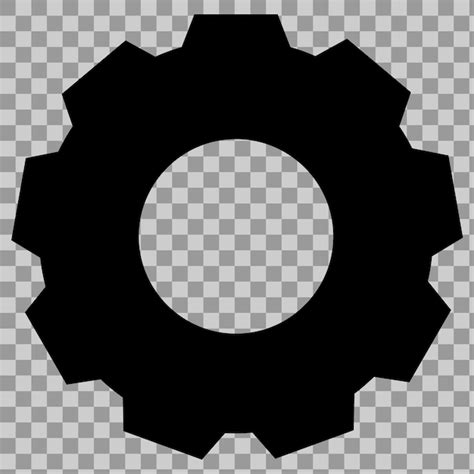 Premium Vector Gear Vector Icon Isolatedcogssettings With Flat Style