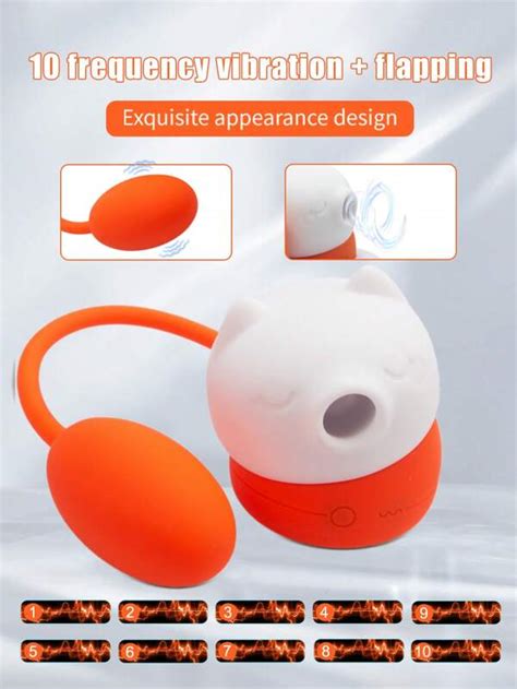 sexual toy white orange mini vibrator small size masturbator orgasm toy shein usa