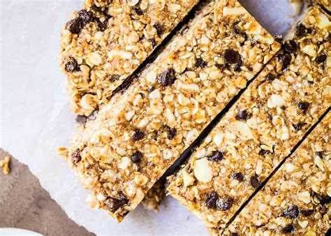 Instead of a blender, i used a braun handheld mixer which would allow me to 1/2 the recipe for next time. EASY Homemade Granola Bars (No-Bake!) - I Heart Naptime