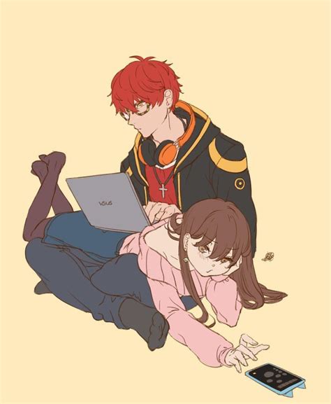 Pin By ♡ps♡ On Love To Love Mystic Messenger Fanart Mystic Messenger Seven Mystic Messenger