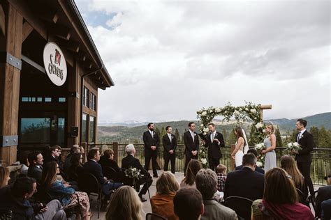 Breckenridge Ski Resort Wedding At Sevens Restaurant On Peak 7