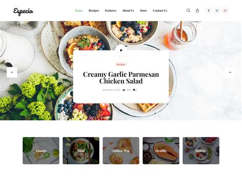 Best Food Wordpress Themes For Sharing Recipes Athemes