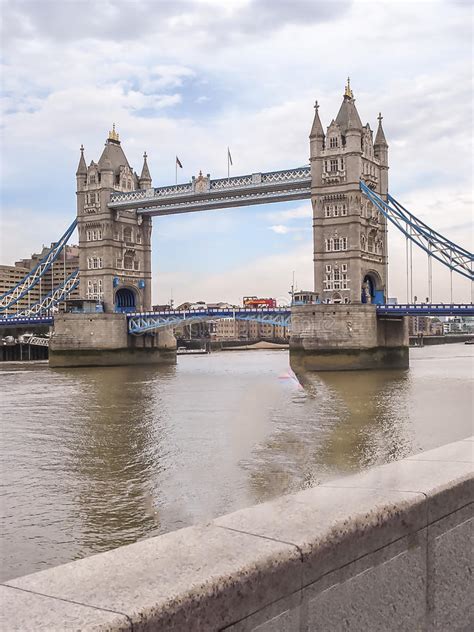 Tower Bridge In London One Of Most Famous Bridges Editorial Photography Image Of European