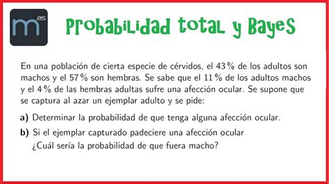 Ejemplos De Probabilidad Total Y Teorema De Bayes