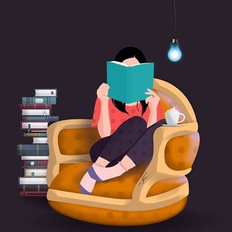 Curl Up In A Comfy Chair And Read Reading Art Woman Reading I Love