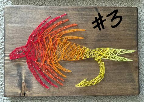 Fly Fishing Fly String Art Patterns