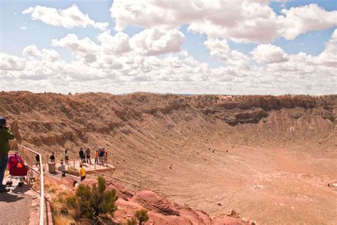 Barringer Meteor Crater Arizona Times Of India Travel