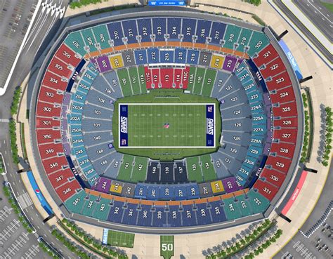 Metlife Stadium Interactive Seating Chart