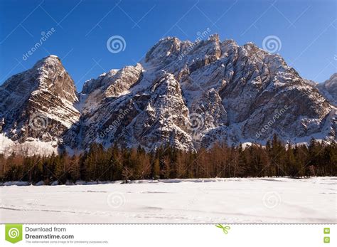 Julian Alps In Saisera Valley Friuli Italy Stock Photo Image Of