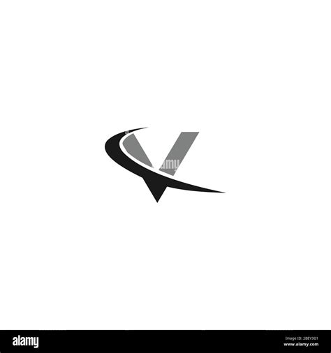 plantilla de diseño vectorial de la letra v del logotipo inicial imagen vector de stock alamy